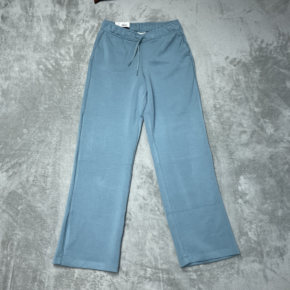 Infinity Women's S Straight Leg Pants Blue Modal H1014